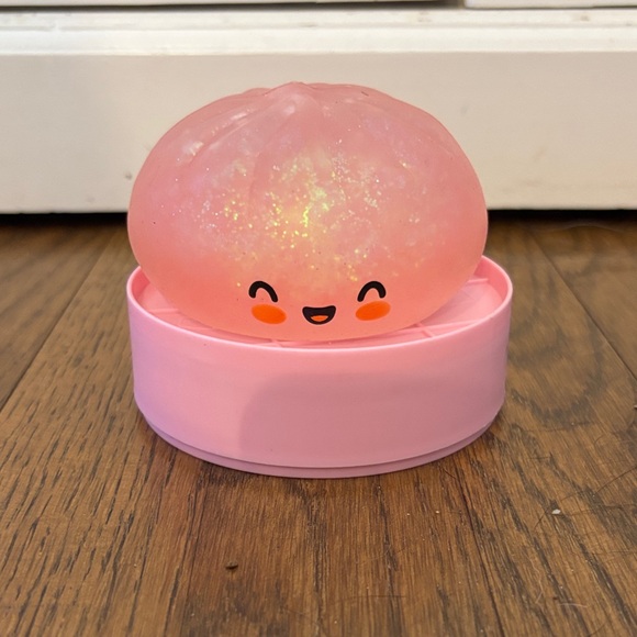 Other - Smiling Pink Squishy Toy